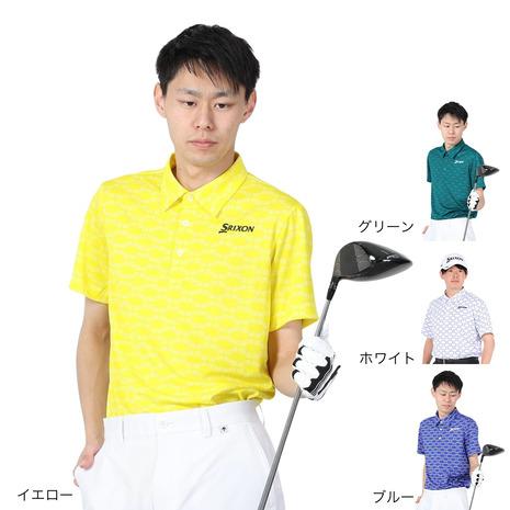 スリクソン（SRIXON）（メンズ）ゴルフウェア 松山英樹プロ レプリカモデル 吸汗速乾 半袖プリン...