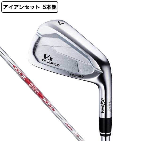 本間ゴルフ（HONMA）（メンズ）ツアーワールド T//WORLD Vxアイアンセット 5本(6I〜...