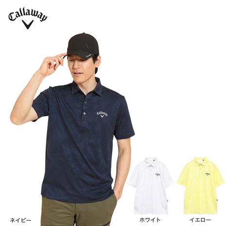 キャロウェイ（CALLAWAY）（メンズ）ゴルフウェア ひんやり感 半袖 ポロシャツ C251341...
