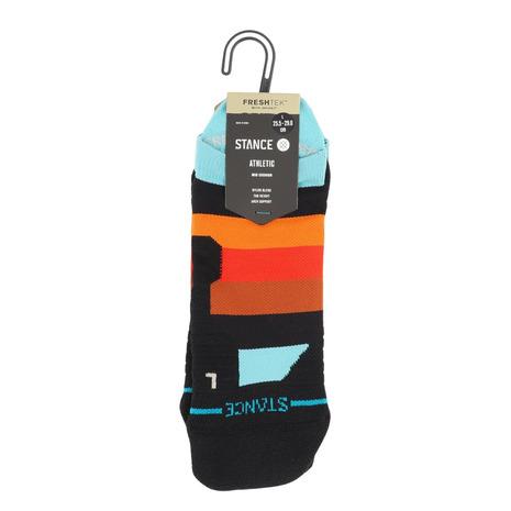 スタンス（STANCE）（メンズ）ゴルフ ショート ソックス ELECTRIC AVE MID TA...