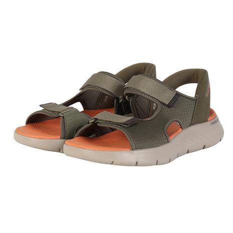 スケッチャーズ（SKECHERS）（メンズ）ストラップサンダル リップインズ ゴーウォーク フレック...