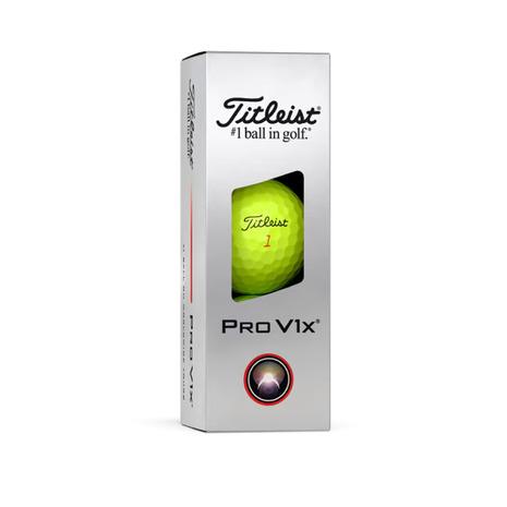 タイトリスト（TITLEIST）（メンズ）PRO V1X YEL 3P ゴルフボール T2149S-...