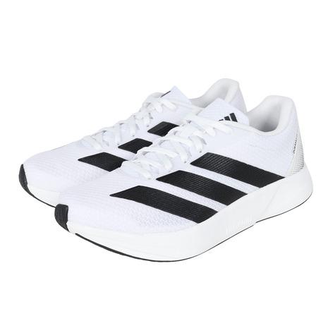 アディダス（adidas）（メンズ、レディース）ランニングシューズ スポーツシューズ デュラモ ホワ...