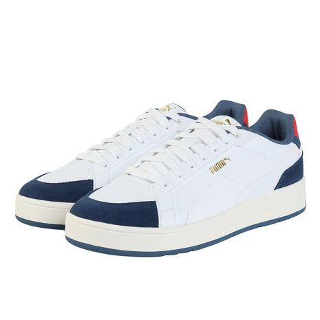 プーマ（PUMA）（メンズ）スニーカー スポーツシューズ コート クラシコ スポーツ ホワイト 40...