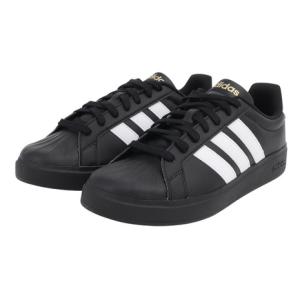 アディダス（adidas）（メンズ、レディース）スニーカー ストリート トーク ブラック JP8276 スポーツ カジュアル シューズ