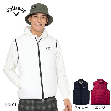 キャロウェイ（CALLAWAY）（メンズ）ゴルフウェア スターストレッチフルジップ中綿ベスト C25...