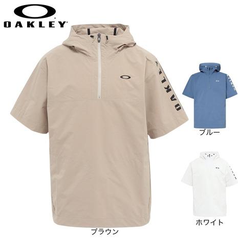 オークリー（OAKLEY）（メンズ）ゴルフウェア 半袖 防風 撥水 Oakley ショートスリーブ ...