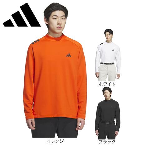アディダス（adidas）（メンズ）ゴルフウェア COLD. RDY スリーストライプス 長袖モック...