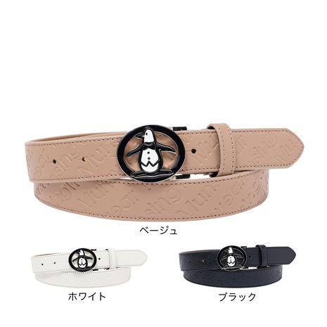 マンシング（MUNSING）（レディース）ゴルフ ロゴ デザインバックル ベルト MG5FBL02L