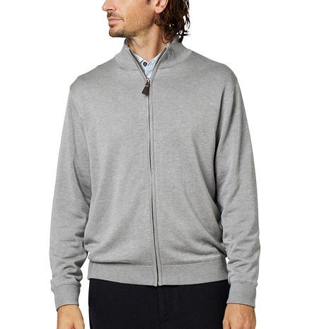 フットジョイ（FOOT JOY）（メンズ）ゴルフウェア 防風ライニングフルジップセーター FJ-F2...