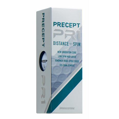 プリセプト（PRECEPT）（メンズ）ゴルフボール プリセプト PR-1 ZJWX 3P スリーブ(...