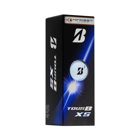 ブリヂストンゴルフ（BRIDGESTONE GOLF）（メンズ）ゴルフボール TOUR B XS ホ...