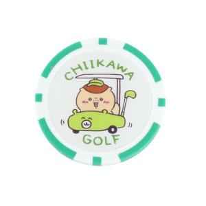 ちいかわ（chiikawa）（メンズ、レディース）ゴルフ カジノマーカー くりまんじゅう 2605-CK385 GRN