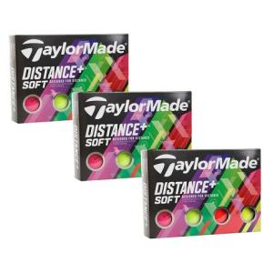 テーラーメイド（TAYLORMADE） ディスタンス プラス (DISTANCE+ multi) マルチカラー3ダースセット （メンズ）