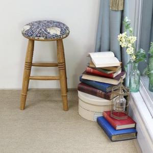 スツール ウィリアムモリス ピンパネル ビクト...の詳細画像1