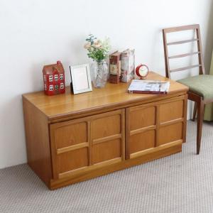 ユニットキャビネット NATHAN ヴィンテージ ネイサン ガラス戸