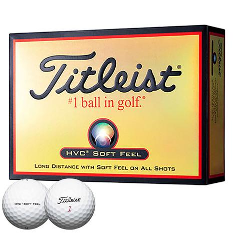 タイトリスト（TITLEIST）（メンズ、キッズ）ゴルフボール HVC SOFT FEEL05 1ダ...