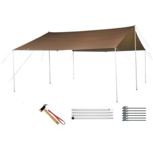 スノーピーク（snow peak） タープ 8人用 ペグ ハンマー キャンプ用品 HDタープ シールド・レクタ L Pro セット TP-842S