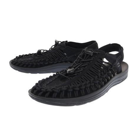 キーン（KEEN）（メンズ）ユニーク UNEEK ブラック 黒 Black 1014097 ストラッ...