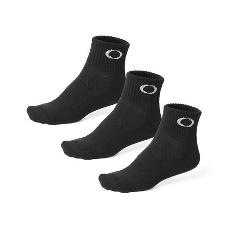 オークリー（OAKLEY）（メンズ、レディース）ソックス 3足組 SOCK 93238JP-01K