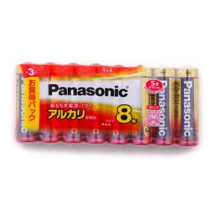 パナソニック（Panasonic）（メンズ、レディース、キッズ）アルカリ乾電池 単3形8本パック LR6XJ/8SW｜victoriasurfandsnow
