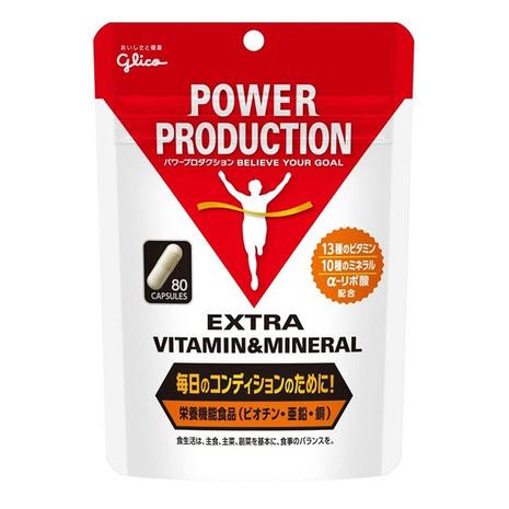 グリコ（glico）（メンズ、レディース）パワープロダクション エキストラビタミン&amp;ミネラル G76...