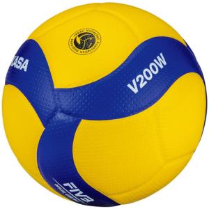 ミカサ（MIKASA）（メンズ、レディース）バレーボール 検定球 5号球 (一般用・大学用・高校用) 国際公認球 V200W 自主練 練習｜victoriasurfandsnow