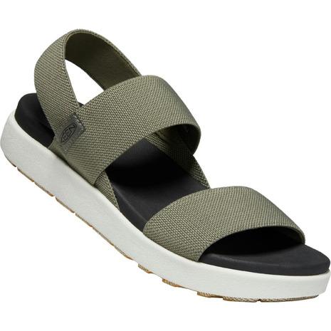 キーン（KEEN）（レディース）エル バックストラップ ダスティオリーブ 1022623 カジュアル...