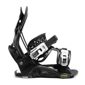 フロー（FLOW BINDINGS）（キッズ）スノーボードビンディング ジュニア 21 MICRON YOUTH BLACK｜victoriasurfandsnow