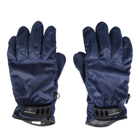 アクシーズクイン（AXESQUIN）（メンズ）トレッキング ウォームライトシェルグローブ Touch...