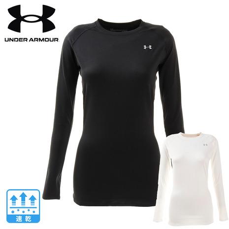 アンダーアーマー（UNDER ARMOUR）（レディース）長袖Tシャツ レディース ヒートギア コン...