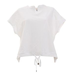 ウィッテム Tシャツ レディース 半袖 UVカット スキッパー HU21SEG864021WHT