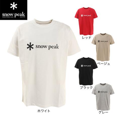 スノーピーク（snow peak）（メンズ）ロゴTシャツ  SPS-TS-21SU001 半袖ティー...