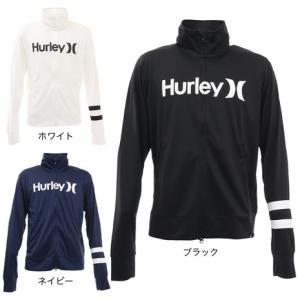 ハーレー（HURLEY）（メンズ）マリン ラッシュガード 長袖 ジップ ハイネック ONE AND ONLY MRG2100002 UVカット 紫外線対策 UPF50+｜VictoriaSurf&SnowYahoo!店