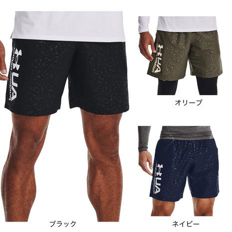 アンダーアーマー（UNDER ARMOUR）（メンズ） ウーブン エンボス ショーツ 1361432