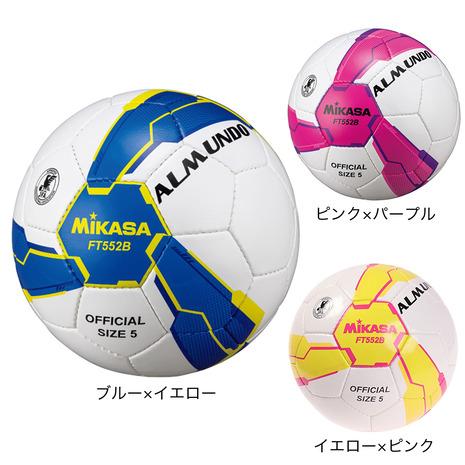 ミカサ（MIKASA）（メンズ、レディース）サッカーボールALMUND 検定球5号 手縫い FT55...