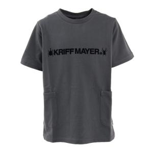 クリフメイヤー（KRIFF MAYER）（キッズ）さらのびカブクワTシャツ 2147829K-17 CHARCOAL｜victoriasurfandsnow