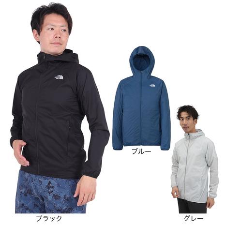 ノースフェイス（THE NORTH FACE）（メンズ）軽量 防風 フルジップパーカー スワローテイ...