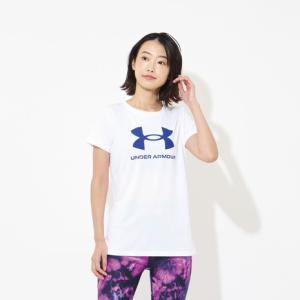 アンダーアーマー（UNDER ARMOUR）（レディース）テック ビッグロゴ Tシャツ 1368912 101｜victoriasurfandsnow