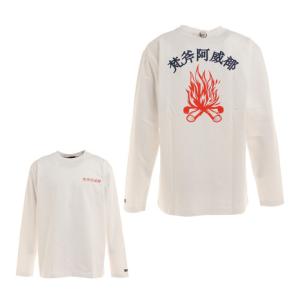 ボンファイア ロングスリーブTシャツ 50BNF2SCD2236WHT