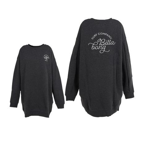 ビラボン（BILLABONG）（レディース）ロゴ スウェットワンピース BC014362 OFB