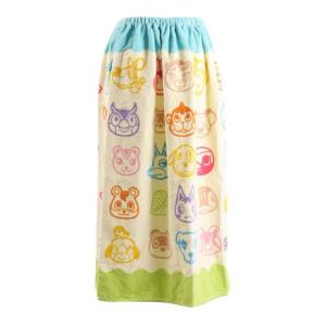 丸眞ユニ 水泳 タオル ラップタオル 80cm あつまれどうぶつの森 4525003200