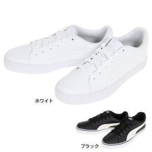 PUMA（プーマ） ローファー 25.0cm ホワイト×シルバー メンズ
