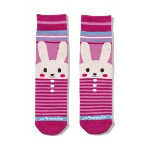 フェニックス（PHENIX）（キッズ）ジュニア 靴下 ソックス Character Tube Socks ESB22SO00 PINK｜victoriasurfandsnow