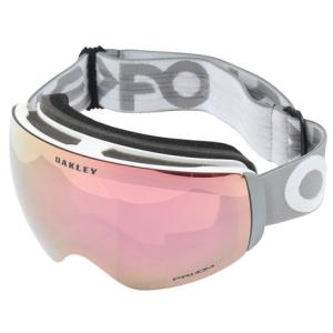 オークリー（OAKLEY）（レディース）22-23 ゴーグル スキー スノーボード Flight Deck M フライトデック スノーゴーグル 7064D100 グレー ピンク｜victoriasurfandsnow