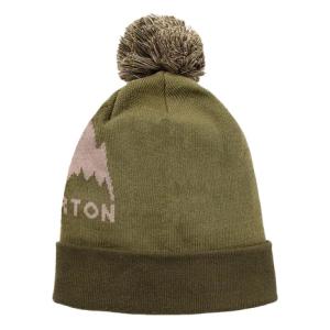 バートン（BURTON）（キッズ）ジュニア ニット帽 ポンポン リサイクル トロープ ビーニー 23462100300 オリーブ 通学 スキー スノーボード スノボ｜victoriasurfandsnow