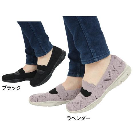 スケッチャーズ（SKECHERS）（レディース）カジュアルシューズ シーガー カジュアル パーティ ...