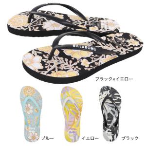 ビラボン（BILLABONG）（レディース）FLIP FLOPS PRINT ビーチサンダル BD013926｜victoriasurfandsnow