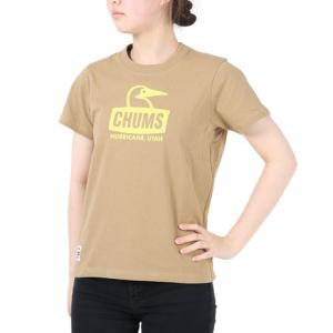 チャムス（CHUMS）（レディース）ブービーフェイス 半袖Tシャツ CH11-2278-B080 ベージュ｜victoriasurfandsnow