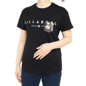 ビラボン（BILLABONG）（レディース）Tシャツ レディース パターン ロゴポケット BD013203 BLK｜victoriasurfandsnow